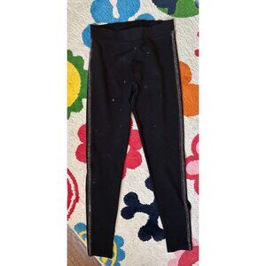 Zara Accessories black leggings with beaded sides Medium